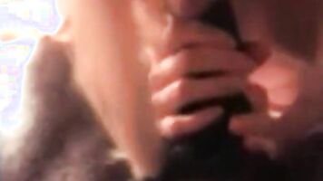 Cuckold Archive Sissys wife plays with huge black cock BJ
